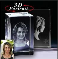3D Foto im Glasblock